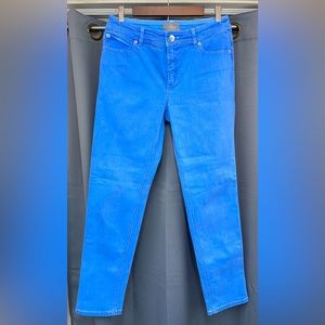 So Slimming by Chicos Blue Flex Stretch Denim Jeans Size 1